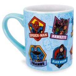 Marvel Comics Character Badges Ceramic Mug | Holds 14 Ounces