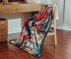 Marvel Comics Friendly Neighborhood Spider-Man Throw Blanket | 45 x 60 Inches