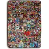 Marvel Comics Oversized Fleece Sherpa Throw Blanket | 54 x 72 Inches