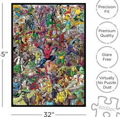 Marvel Spider-Man Villains 3000 Piece Jigsaw Puzzle