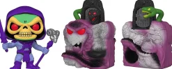 Masters of the Universe Funko POP Town Vinyl Figure | Snake Mountain w/ Skeletor