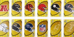 Mattel Games - Giant UNO NFL Card Game