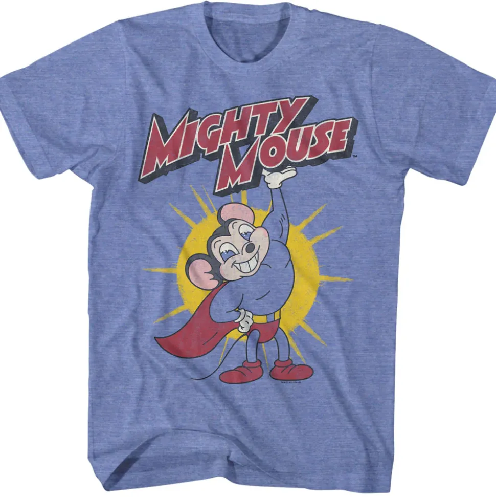Mighty Mouse - Lifting Logo