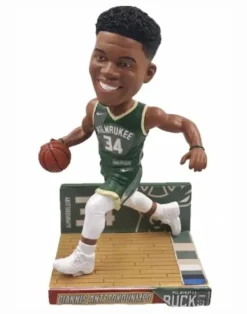 Milwaukee Bucks G. Anetetokounmpo #34 Big Ticket Series NBA Bobblehead