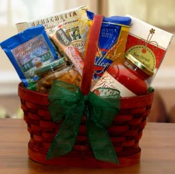 Mini Italian Dinner For Two Gift Basket
