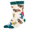 Mister Rogers Neighborhood You Are Special Men's Crew Socks | One Size