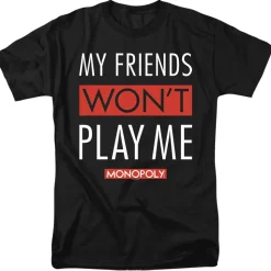 Monopoly - My Friends Won't Play (Black)