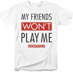 Monopoly - My Friends Won't Play (White)
