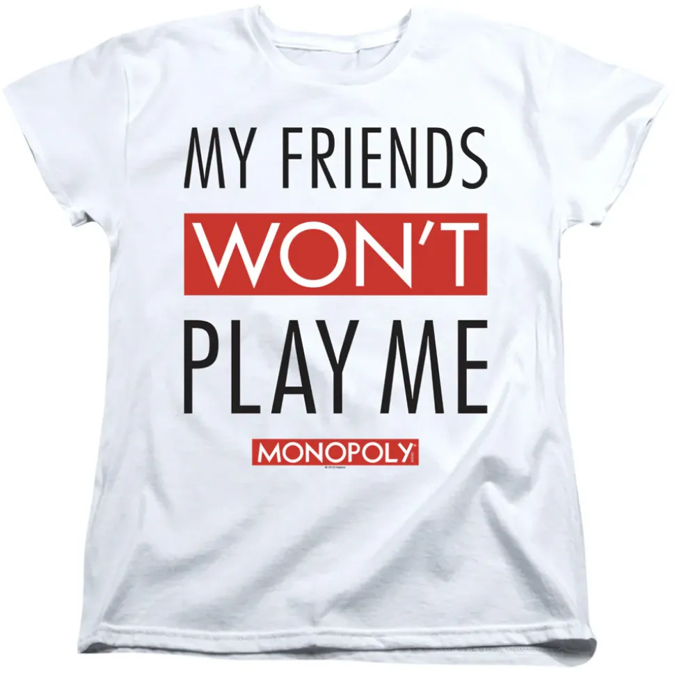 Monopoly - My Friends Won't Play (White)