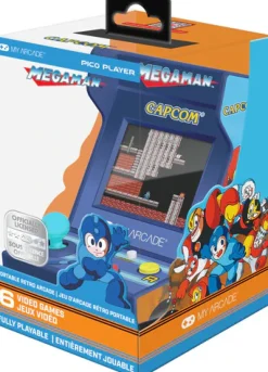 My Arcade Mega Man Pico Player Portable Retro Arcade (6 Games in 1)
