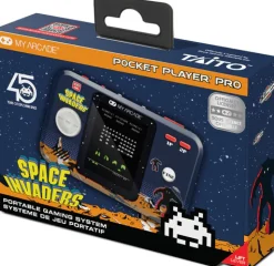 My Arcade Space Invaders Pocket Player Pro Handheld Portable Gaming System