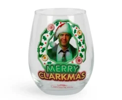 National Lampoon's Christmas Vacation Merry Clarkmas Stemless Glass | 20 Ounces