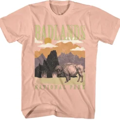 National Parks - Badlands Landscape (Pink)