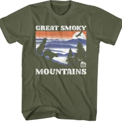 National Parks - Great Smoky Mountains Bear & Mountains (Green)