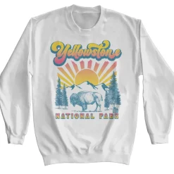 National Parks - Yellowstone Gradient Sun Sweatshirt