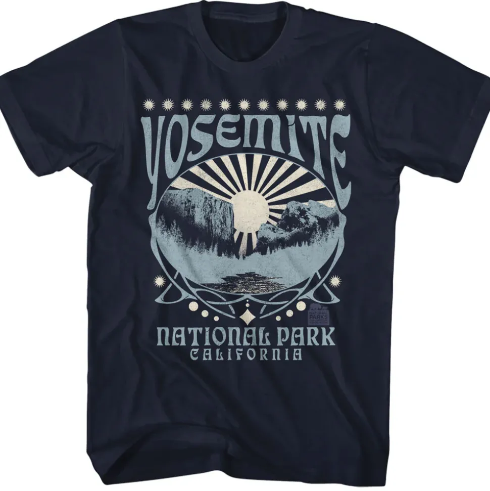 National Parks - Yosemite Decorative Oval (Blue)