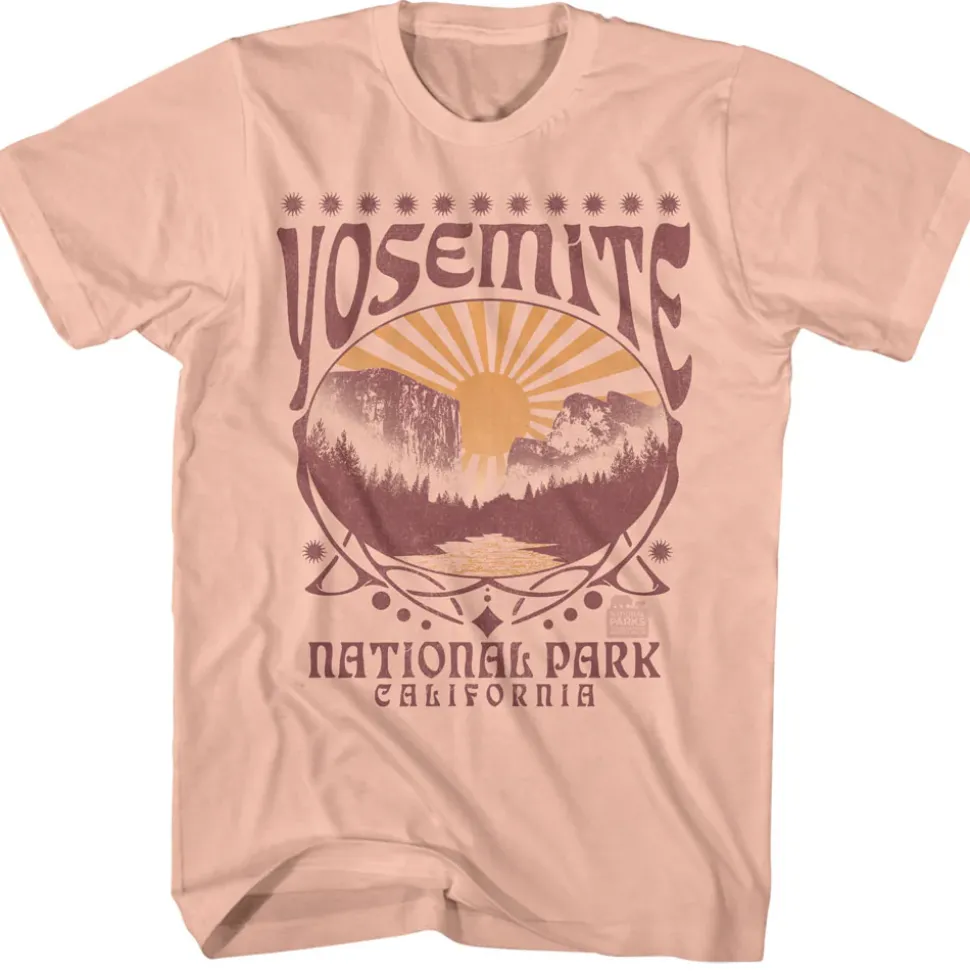 National Parks - Yosemite Decorative Oval (Peach)