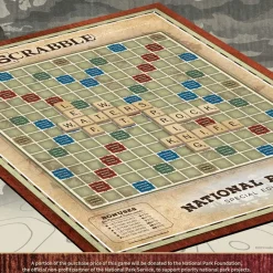 National Parks Scrabble Board Game | For 2-4 Players