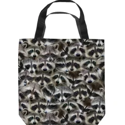 Nature Scenes - Racoons Tote Bag