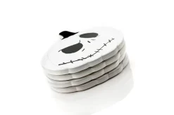 Nightmare Before Christmas Jack Skellington Pumpkin King Drink Coasters | 4 Pack