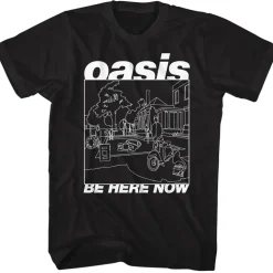 Oasis - Be Here Now Line Art