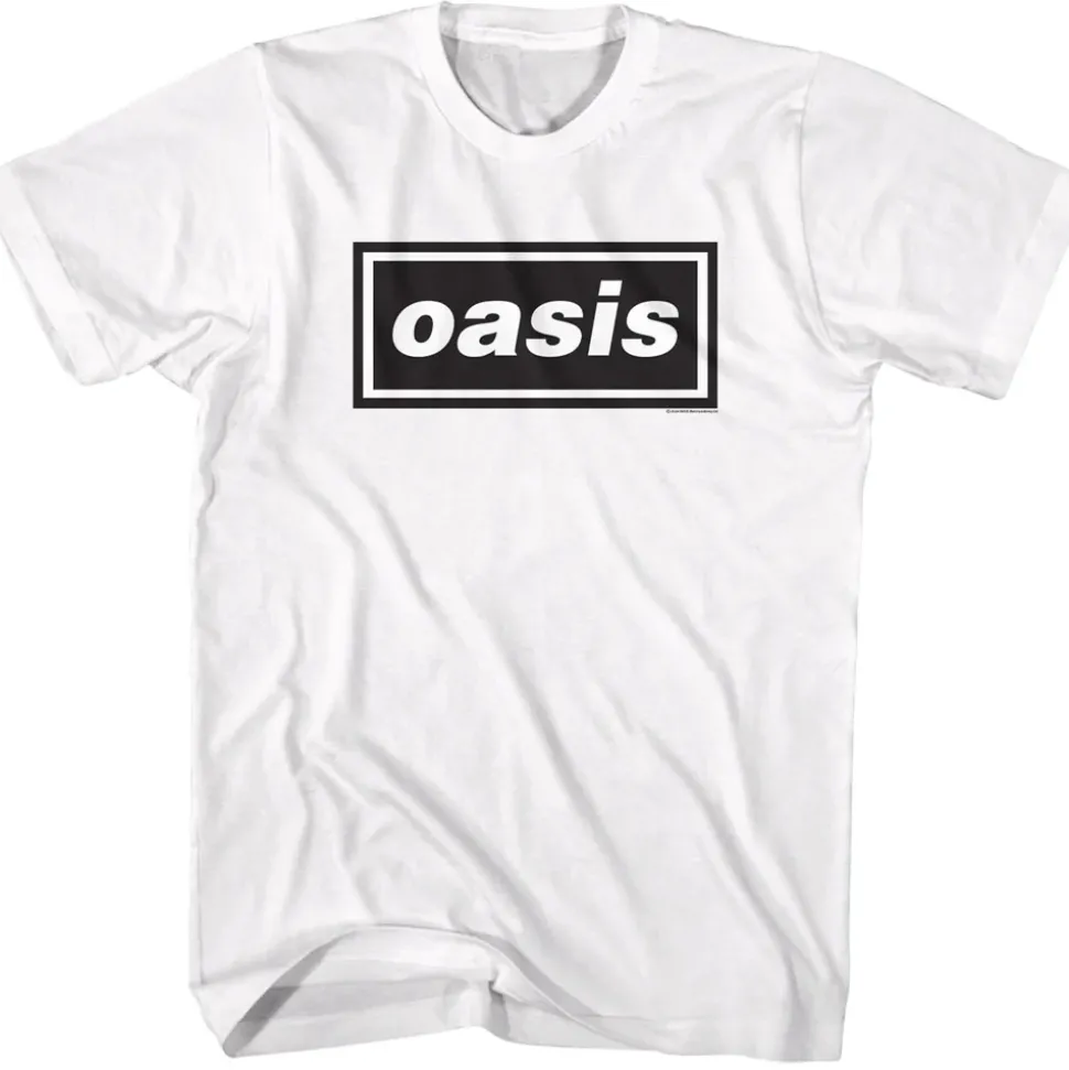 Oasis - Rectangle Logo (White)