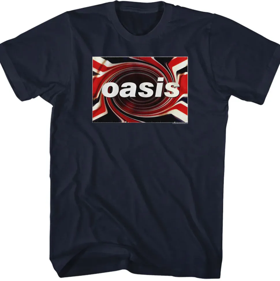 Oasis - Twisted Union Jack Logo
