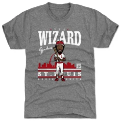 Ozzie Smith Toon WHT