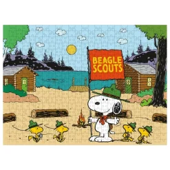 Peanuts Beagle Scouts 500 Piece Jigsaw Puzzle