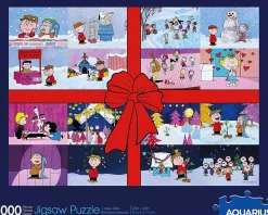 Peanuts Charlie Brown Christmas Present 1000 Piece Jigsaw Puzzle