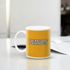 Peanuts Life Full of Risks 11 Ounce Ceramic Mug