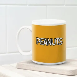 Peanuts Life Full of Risks 11 Ounce Ceramic Mug