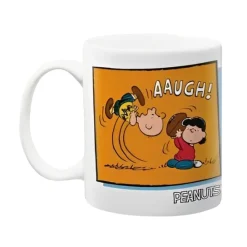 Peanuts Lucy Football 11 Ounce Ceramic Mug