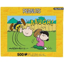 Peanuts Lucy Football 500 Piece Jigsaw Puzzle