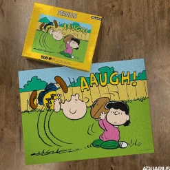 Peanuts Lucy Football 500 Piece Jigsaw Puzzle
