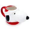 Peanuts Snoopy Christmas 3D Sculpted Ceramic Mug | Holds 20 Ounces