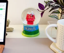 Peanuts Snoopy Group Walk Light-Up Snow Globe | 6 Inches Tall