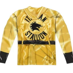 Rocky - Yellow Robe Costume (front & back)