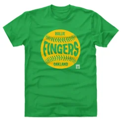 Rollie Fingers Oakland Baseball WHT