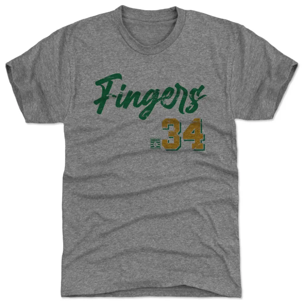 Rollie Fingers Oakland Script