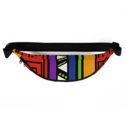 80's Shapes Fanny Pack
