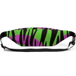 80's Zebra Print Fanny Pack