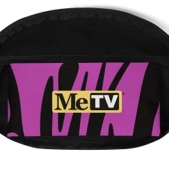 80's Zebra Print Fanny Pack