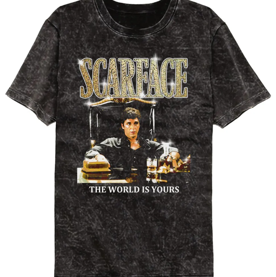 Scarface - Gold Font (Mineral Wash)