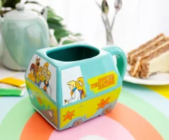 Scooby Doo Mystery Machine Sculpted Ceramic Mug | Holds 20 Ounces