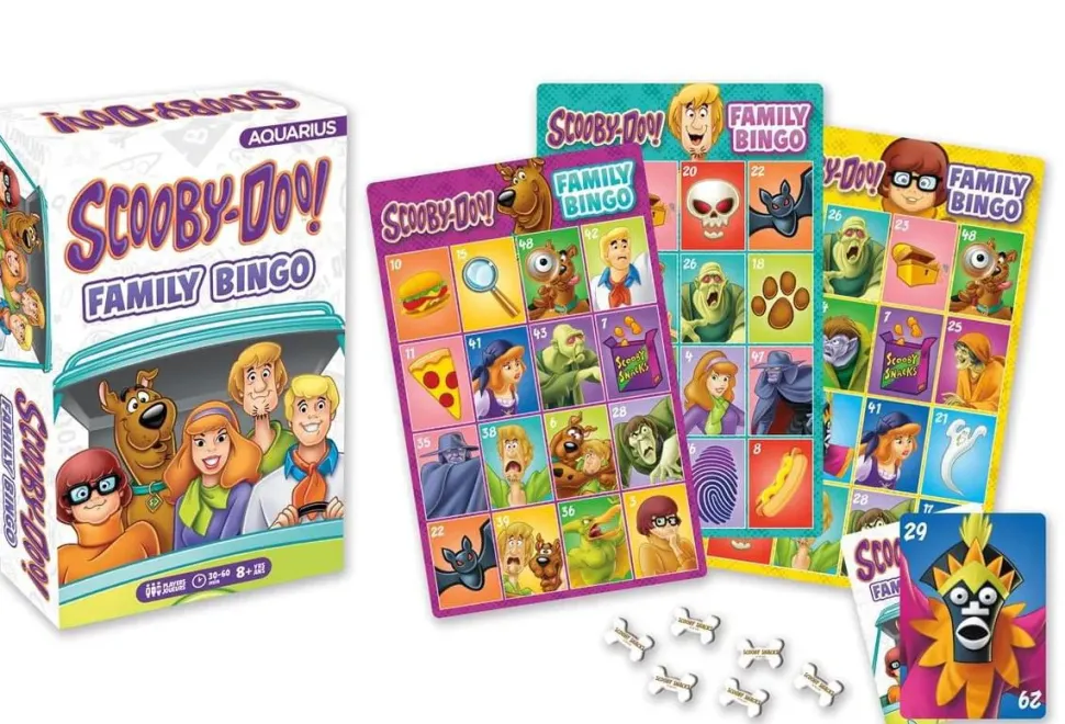 Scooby-Doo Family Bingo Game | For 2+ Players
