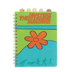 Scooby-Doo Mystery Machine 5-Tab Spiral Notebook With 75 Sheets