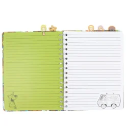 Scooby-Doo Mystery Machine 5-Tab Spiral Notebook With 75 Sheets