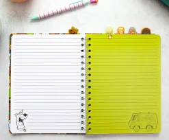 Scooby-Doo Mystery Machine 5-Tab Spiral Notebook With 75 Sheets