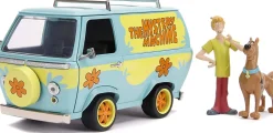 Scooby-Doo Mystery Machine 1:24 Die Cast Vehicle with Figures